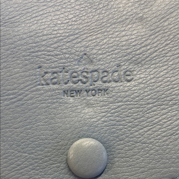 Kate Spade Light Blue and White Crossbody Bag - Picture 2 of 4